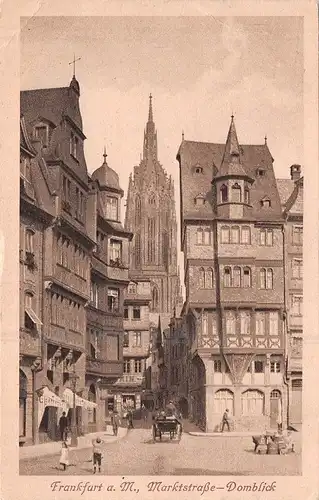 Frankfurt a.M. Marktstraße Domblick ngl 159.622