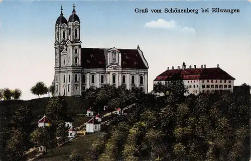Gruß vom Schönenberg bei Ellwangen ngl 157.168