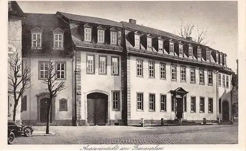 Weimar Goethe-Nationalmuseum Außenansicht am Frauenplan ngl 156.104