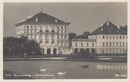 München, Nymphenburg, Schloß, Frontseite ngl D9415