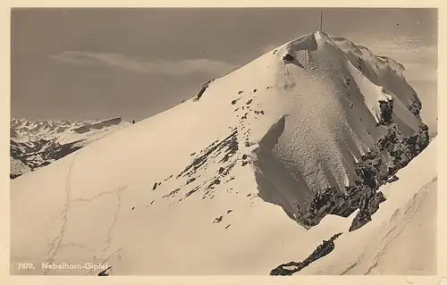 Nebelhorn-Gipfel nahe Oberstdorf i.Allgäu ngl D9435