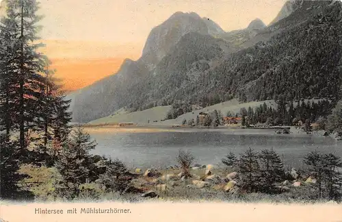 Hintersee mit Mühlsturzhörner gl19542 154.972