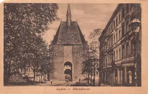 Aachen - Marschiertor feldpgl1921 159.501