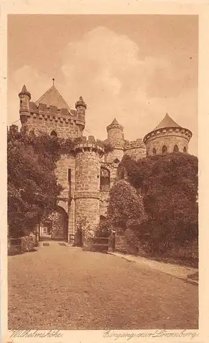 Kassel-Wilhelmshöhe Eingang zur Löwenburg ngl 156.282