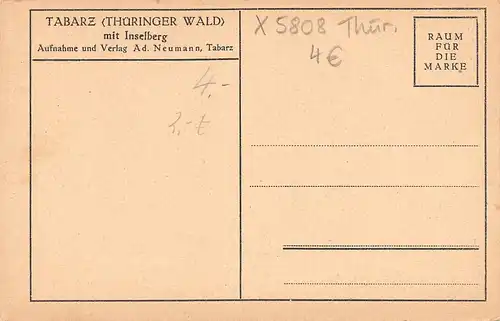 Tabarz mit Inselberg ngl 155.828