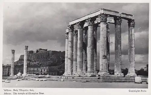 Athen The Temple of Olympia Zeus ngl D9230
