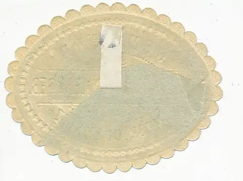 Sondermarke (Keine AK!) Gemeinde Neukirchen i. Erzg. Amts. Chemnitz 1919 156.590