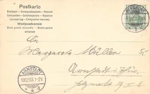 Ludwig Richter Postkarten I, 9. Kind am Zaun gl1903 158.624