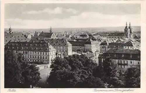 Fulda - Panorama vom Dom gesehen ngl 155.679
