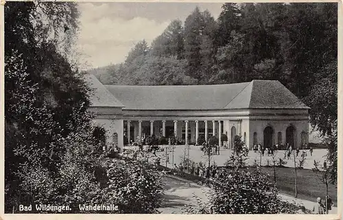 Bad Wildungen Wandelhalle an der Quelle gl1932 155.686