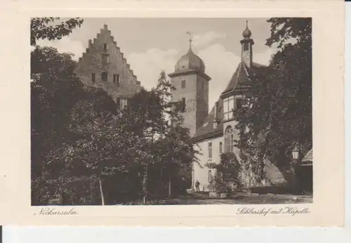 Neckarsulm - Schlosshof mit Kapelle gl1938 223.889