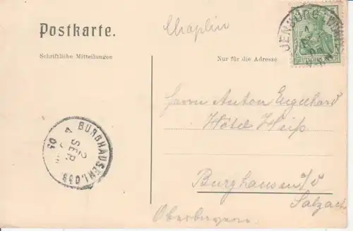 Neuenbürg - Panorama gl1905 225.425