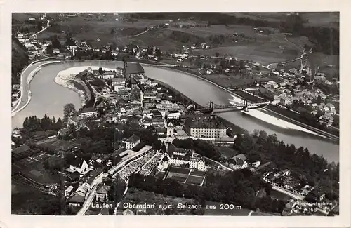 Laufen - Oberndorf an der Salzach aus 200m gl1932 159.203