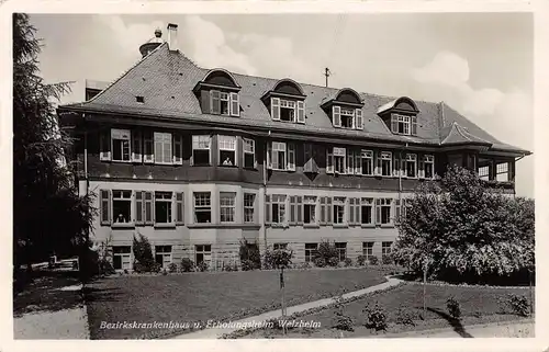 Welzheim Bezirkskrankenhaus und Erholungsheim gl1933 157.215