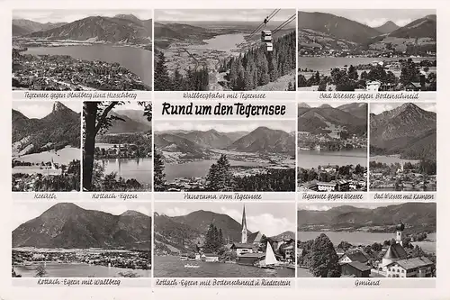 Tegernsee, Mehrbildkarte ngl E0538