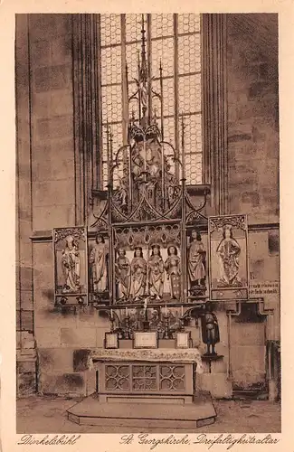 Dinkelsbühl - St.Georgskirche Dreifaltigkeitsaltar ngl 154.545