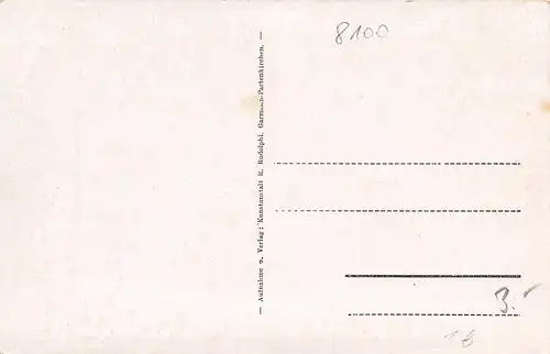 Garmisch - Frühlingsstraße mit Waxenstein und Zugspitze ngl 154.902