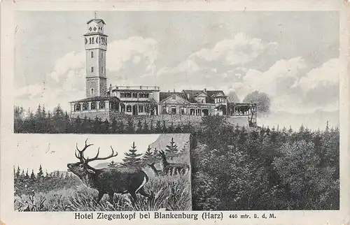 Blankenburg/Harz Hotel Ziegenkopf ngl 155.771