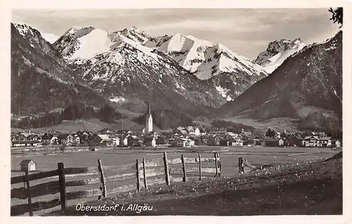 Oberstdorf im bayr. Allgäu - Panorama gl1935 154.905
