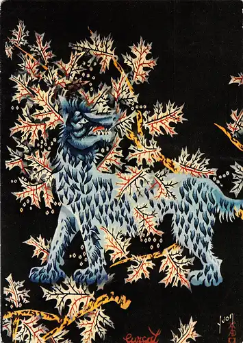 Biennale de Paris - Wandteppich im Chateu de la Muette gl1967 156.674