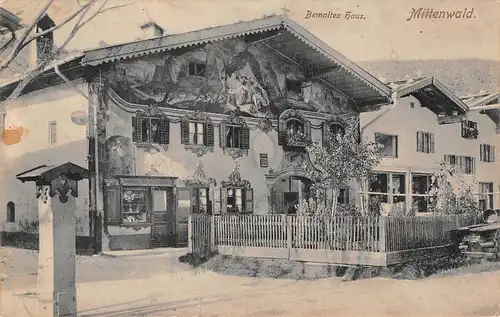 Mittenwald - Bemaltes Bauernhaus gl1909 154.593