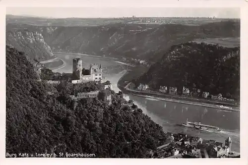 Burg Katz und Loreley bei St.Goarshausen am Rhein ngl 155.807