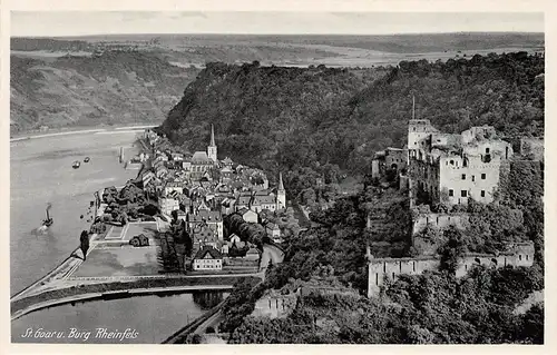 St. Goar mit Burg Rheinfels ngl 155.810