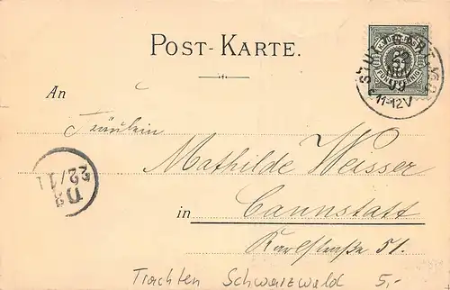 Trachten: Schwarzwald gl1899 161.336