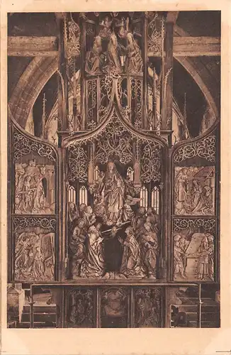 Creglingen - Altar von T. Riemenschneider ngl 162.132