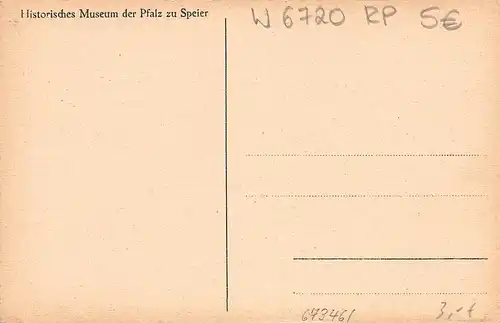 Speyer a.Rhein - Historisches Museum der Pfalz zu Speyer ngl 155.792