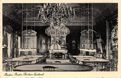 Baden-Baden Kurhaus Spielsaal gl1935 157.521
