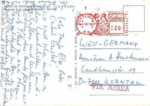 Guatemala: Iglesia de Chichicastenango gl1974 155.371