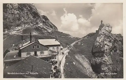 Berghütte Wendelsteinhaus mit Kapelle ngl D9448