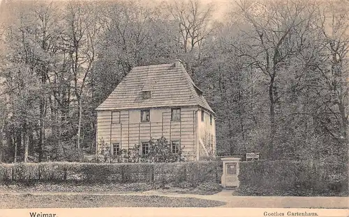 Weimar Goethe's Gartenhaus ngl 162.186