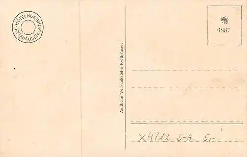 Kyffhäuser - Standbild Kaiser Wilhelms I. ngl 162.217