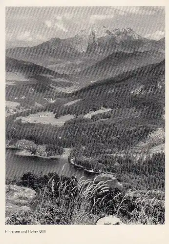 Hintersee und Hoher Göll bei Ramsau ngl E0678