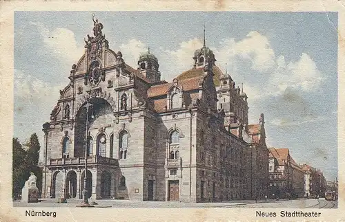 Nürnberg Neues Stadttheater gl1927 D9754