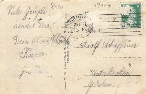 Nürnberg Neues Stadttheater gl1927 D9754