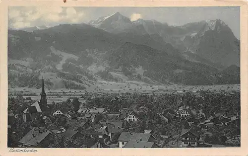 Partenkirchen mit Alp- u. Zugspitze ngl 155.118