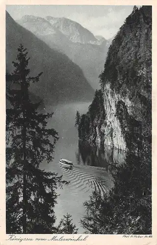 Der Königssee vom Malerwinkel gl1937 154.781