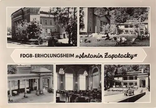 Bad Schandau FDGB-Erholungsheim 'Antonin Zapotocky' ngl 155.976