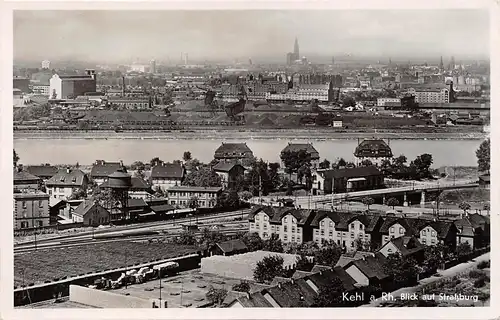 Kehl am Rhein Blick auf Straßburg ngl 157.475