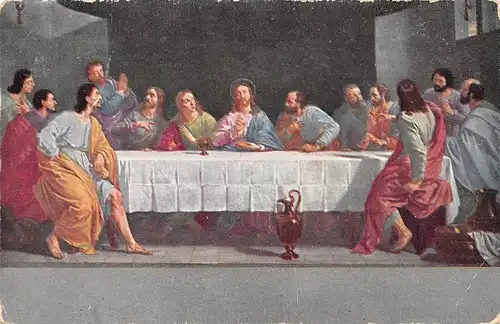 Das letzte Abendmahl Nach Gemälde gl19? 155.185