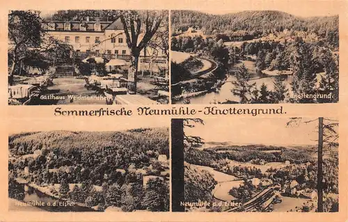 Neumühle-Knottengrund Gasthaus Weidmannsheil Panorama ngl 158.807