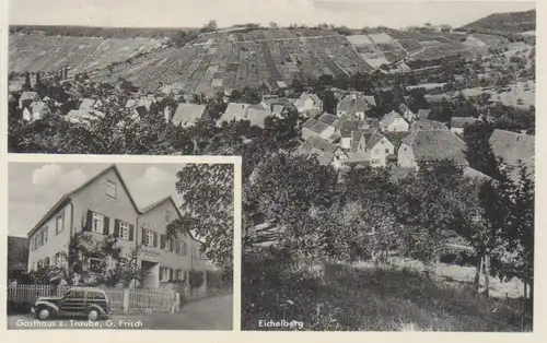 Blick vom Eichelberg - Gasthaus zur Traube gl1959 223.917