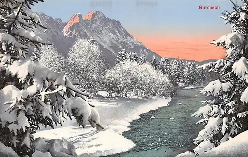 Garmisch - Winterlandschaft ngl 154.848