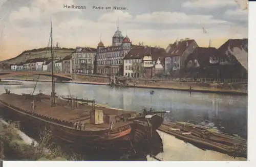 Heilbronn Partie am Neckar gl1909 223.984