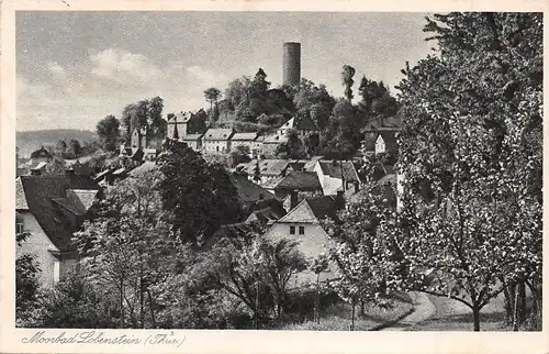 Moorbad Lobenstein - Stadtansicht gl1938 162.518