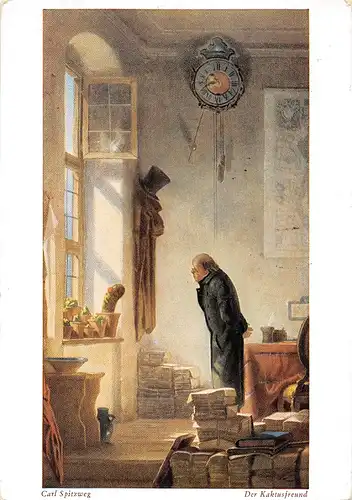 KARL SPITZWEG Der Kaktusfreund gl1955 156.864