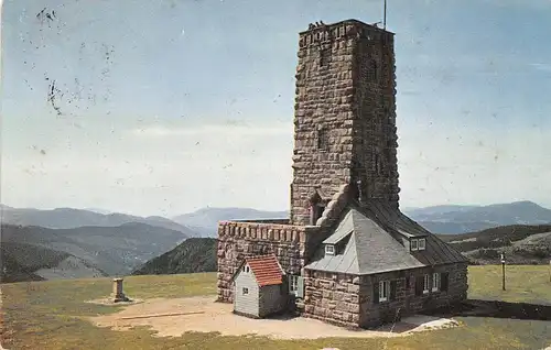 Feldberg Feldbergturm mit Blick über den Schwarzwald gl1928 156.853